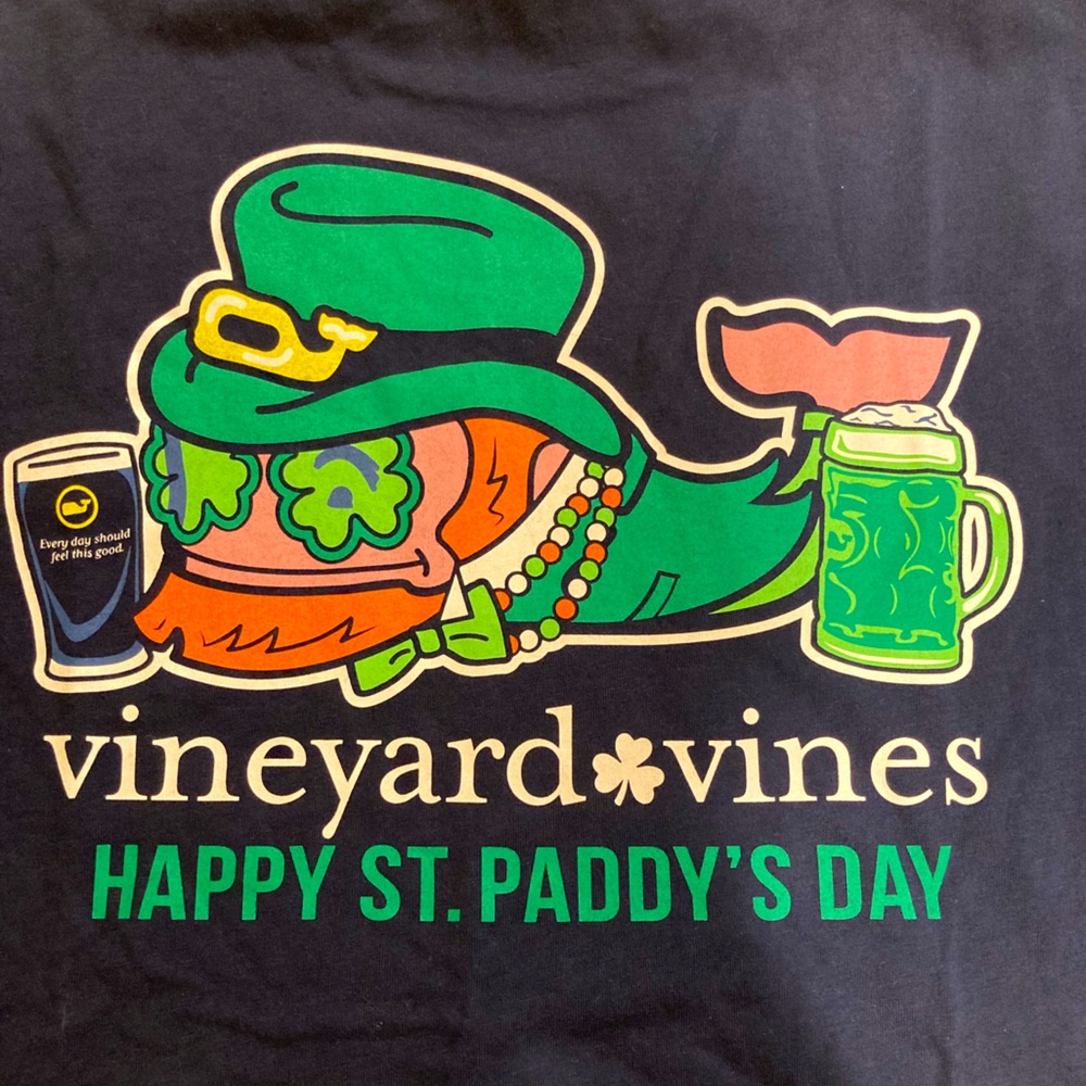 Vineyard Vines St. Patrick’s Day long sleeve